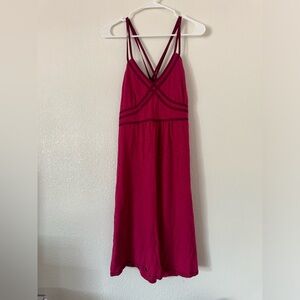 Athleta Pink Dress Large - Built In Sport Bra